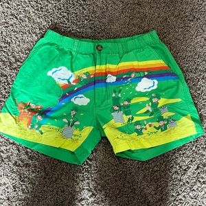 Old School, Retro, awesome, hilarious head turning Chubbies shorts size Large